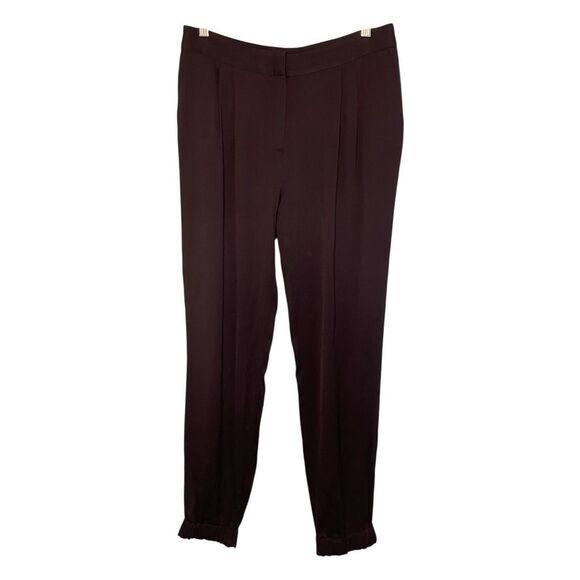 Kate Spade Satin Cinched Bottom Jogger Trouser Dress Pants 6 - Picture 5 of 13